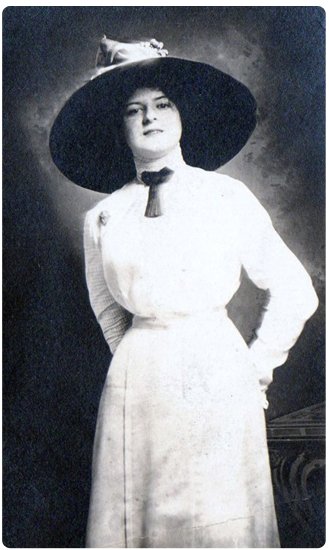 az idealis női test 1910